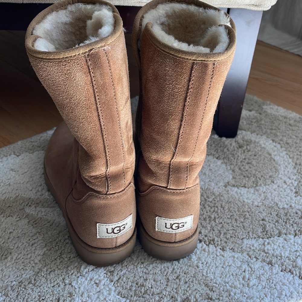 Women’s Ugg Skinny Boots Size 6 Chestnut - Picture 3 of 8